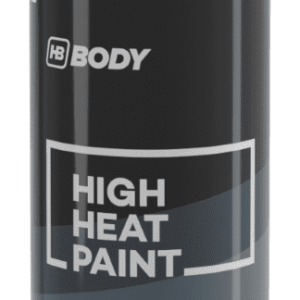 HB BODY HEAT - Farba na vysoké teploty čierna 400 ml