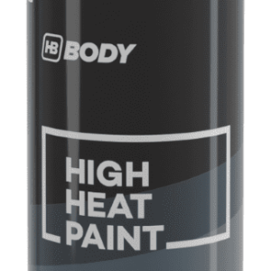 HB BODY HEAT - Farba na vysoké teploty strieborná 400 ml