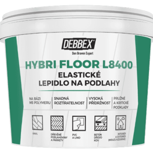 HYBRI FLOOR L8400 - Elastické lepidlo na podlahy svetlo hnedá 15 kg