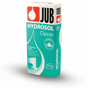 HYDROSOL Classic - vodotesná hmota 5 kg sivý