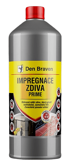 DEN BRAVEN - Impregnácia stien PRIME 5 l transparentná