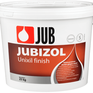 JUBIZOL Unixil finish S - siloxanová dekoratívna hladená omietka 25 kg zr. 1