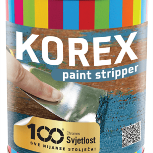 KOREX PAINT STRIPPER - Odstraňovač starých náterov bezfarebný 0