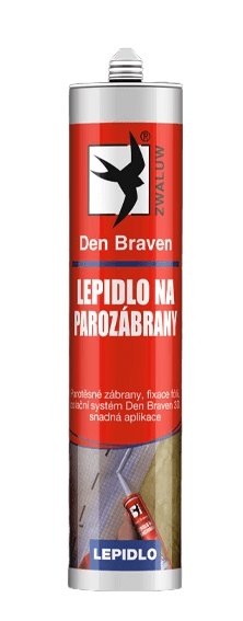 DEN BRAVEN - Lepidlo na parozábrany modrá 310 ml