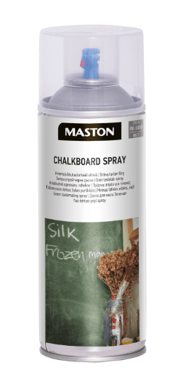 MASTON CHALKBOARD - Tabuľová farba v spreji RAL 6000M - patinová zelená matná 400 ml