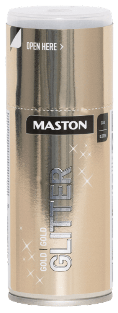 MASTON GLITTER - Glitrovací sprej zlatý 150 ml