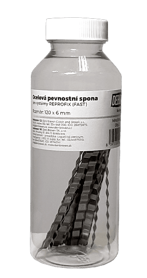 DEN BRAVEN - oceľová pevnostná spona pre systémy REPROFIX 120x6 mm