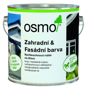 OSMO - Záhradná a fasádna farba RAL 7042 - dopravná šedá A 0