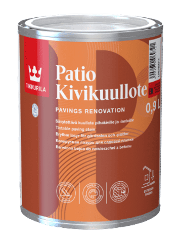 PATIO KIVIKUULLOTE - Moridlo na zámkovú dlažbu a betón v exteriéri (zákazkové miešanie) TVT EK01 0