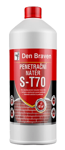 DEN BRAVEN Penetračný náter S-T70 5 kg mliečne biela