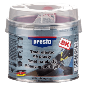 PRESTO Tmel na plasty cierny 1000 g