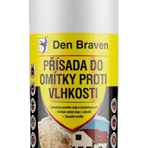 DEN BRAVEN - Prísada do omietky proti vlhkosti 1 l nažltlá