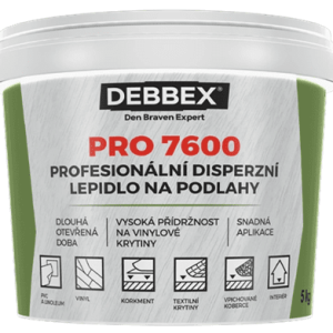 DEN BRAVEN PRO 7600 - Profesionálne lepidlo na podlahy 1 kg svetlo béžová