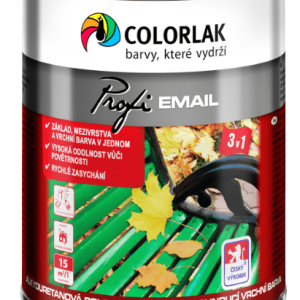 COLORLAK PROFI EMAIL S2085 - Alkyduretánová vrchná farba RAL 9005 - čierna 0