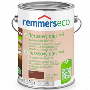 REMMERS PFLEGE-ÖL - Terasový olej ECO REM - bangkirai 5 L