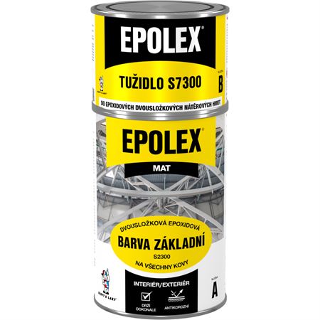 S 2300 EPOLEX PROFI - základná dvojzložková epoxidová farba šedý 1