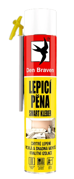 SMART KLEBER - Trubičková lepiaca pena žltá 750 ml