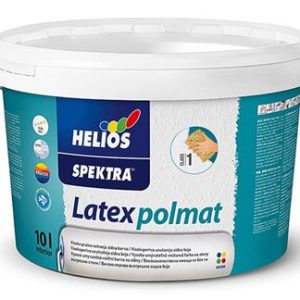 HELIOS SPEKTRA Latex - polomatná latexová farba 10 l báza - biela