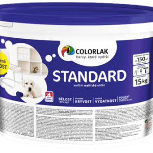 COLORLAK ŠTANDARD V2006 - Hladká interiérová farba biela 40 kg