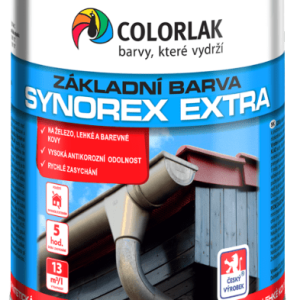 COLORLAK SYNOREX EXTRA S2003 - Základná antikorózna farba na železo a ľahké kovy šedá 0