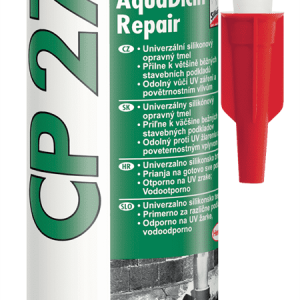 CERESIT CP 27 AQUABLOCK REPAIR - Viacúčelový silikónový tmel šedá 0