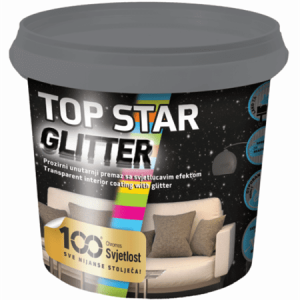 TOP STAR GLITTER - Dekoratívny náter s trblietkami 0