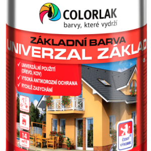 COLORLAK UNIVERZÁL ZÁKLAD S2020 - Základná syntetická antikorózna farba biela 3